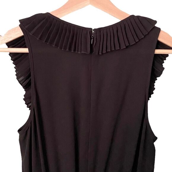 Delfi Collective Black Bonnie Lace-Up Ruffle Jumpsuit - Picture 9 of 16